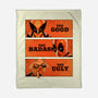 The Good The Badass The Ugly-None-Fleece-Blanket-patrickgp