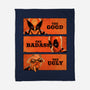 The Good The Badass The Ugly-None-Fleece-Blanket-patrickgp