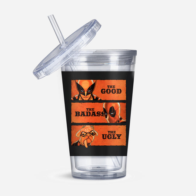 The Good The Badass The Ugly-None-Acrylic Tumbler-Drinkware-patrickgp