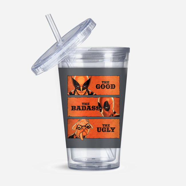 The Good The Badass The Ugly-None-Acrylic Tumbler-Drinkware-patrickgp