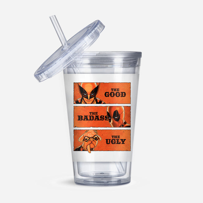 The Good The Badass The Ugly-None-Acrylic Tumbler-Drinkware-patrickgp