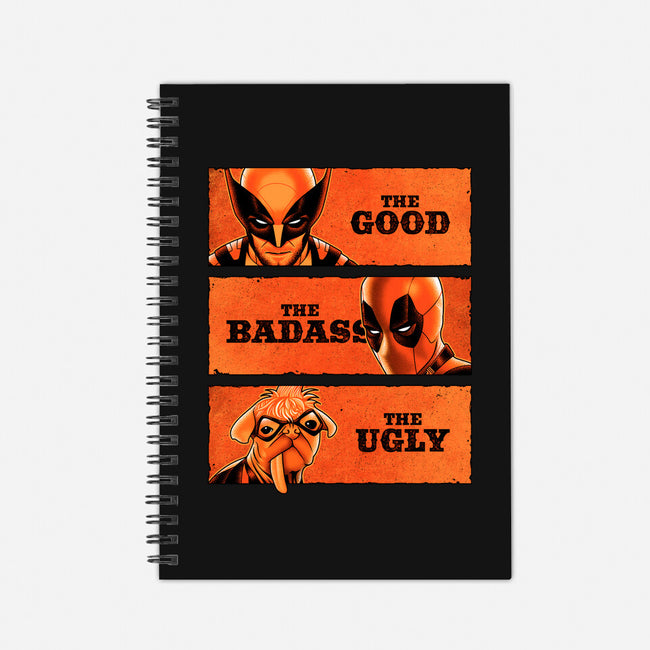 The Good The Badass The Ugly-None-Dot Grid-Notebook-patrickgp