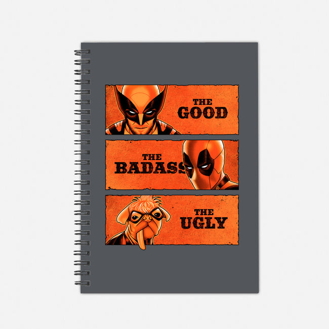 The Good The Badass The Ugly-None-Dot Grid-Notebook-patrickgp