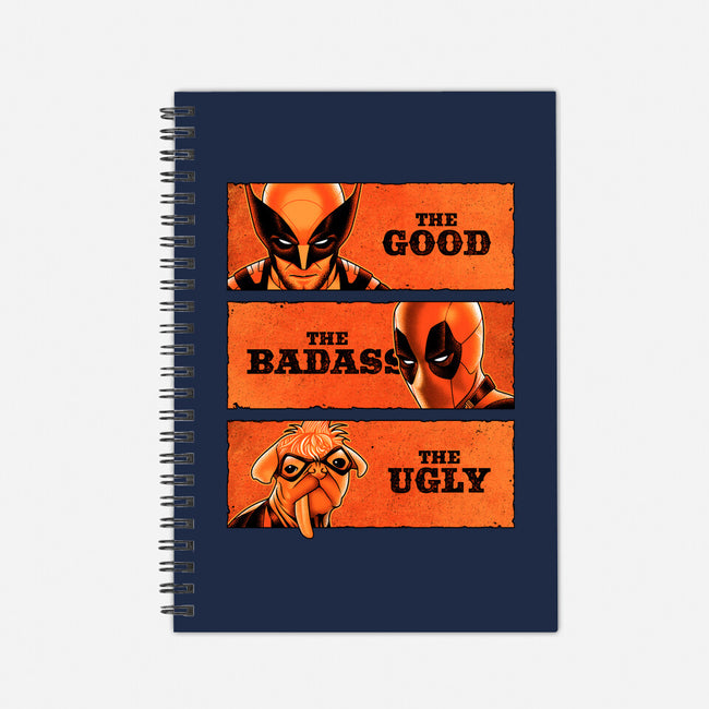 The Good The Badass The Ugly-None-Dot Grid-Notebook-patrickgp