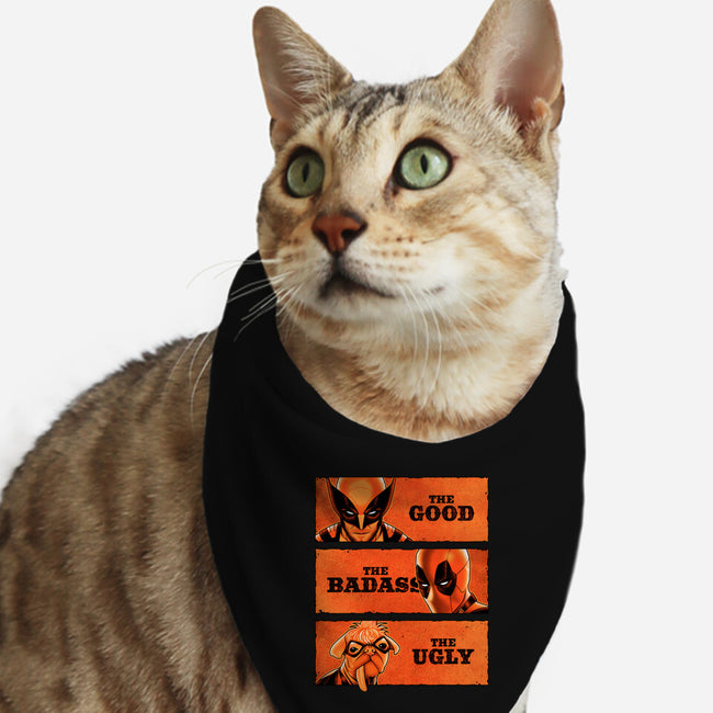 The Good The Badass The Ugly-Cat-Bandana-Pet Collar-patrickgp