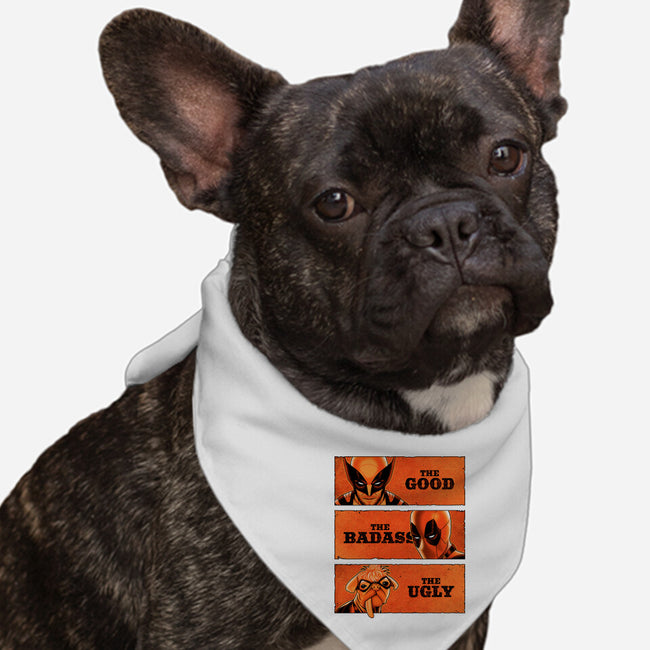 The Good The Badass The Ugly-Dog-Bandana-Pet Collar-patrickgp