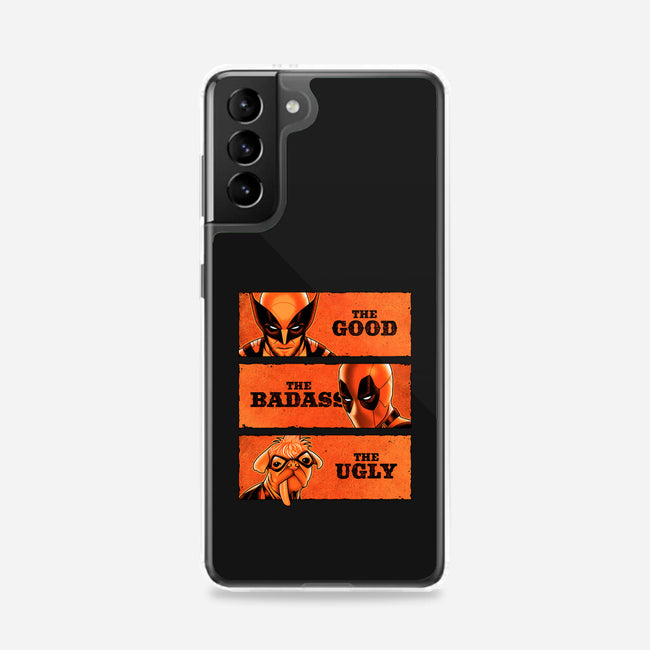 The Good The Badass The Ugly-Samsung-Snap-Phone Case-patrickgp