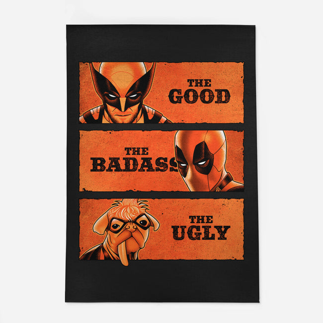 The Good The Badass The Ugly-None-Indoor-Rug-patrickgp