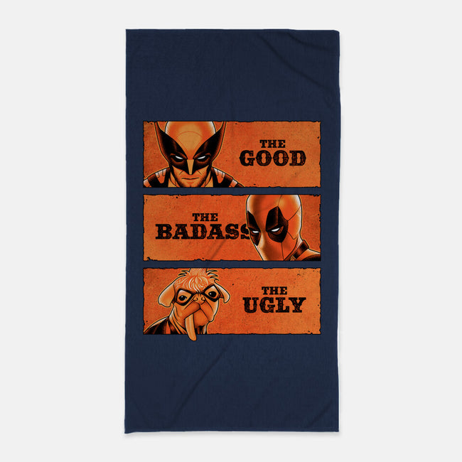 The Good The Badass The Ugly-None-Beach-Towel-patrickgp