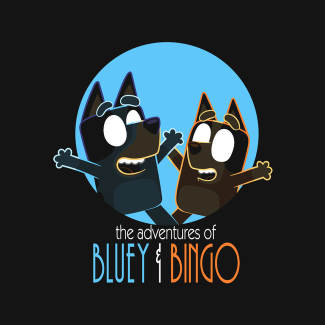 The Adventures Of Bluey And Bingo-Unisex-Zip-Up-Sweatshirt-jasesa