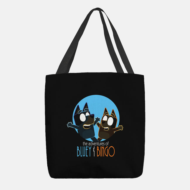 The Adventures Of Bluey And Bingo-None-Basic Tote-Bag-jasesa