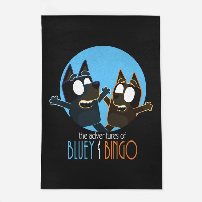 The Adventures Of Bluey And Bingo-None-Indoor-Rug-jasesa