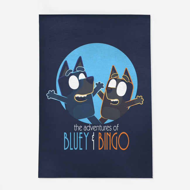 The Adventures Of Bluey And Bingo-None-Indoor-Rug-jasesa