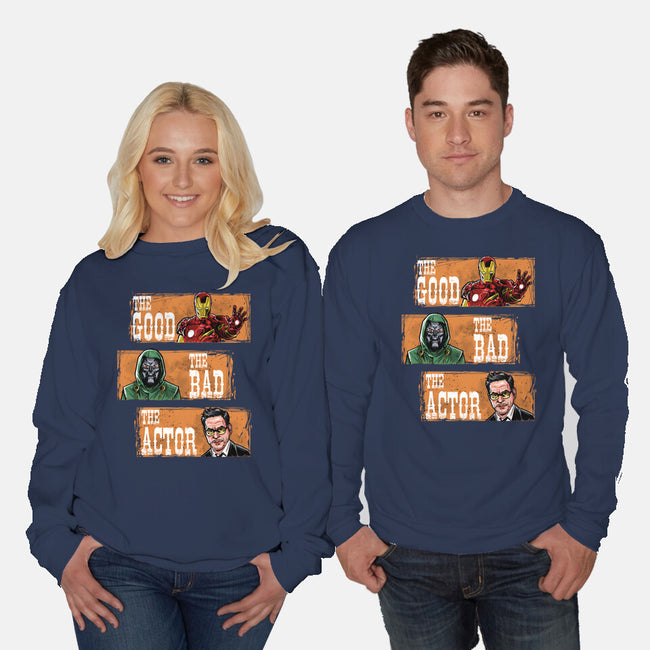 The Actor-Unisex-Crew Neck-Sweatshirt-zascanauta