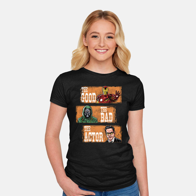 The Actor-Womens-Fitted-Tee-zascanauta