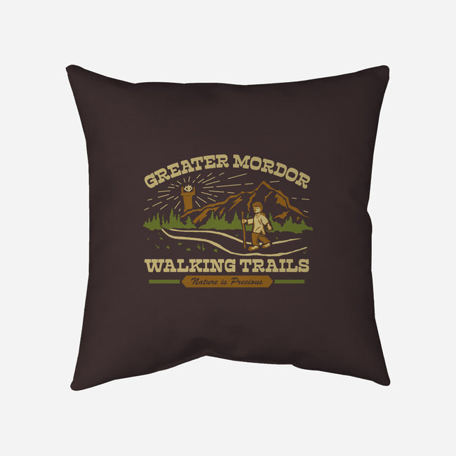 One Does Not Simply Hike-None-Removable Cover w Insert-Throw Pillow-MJ