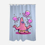 Star Meditation-None-Polyester-Shower Curtain-nickzzarto