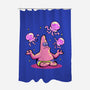 Star Meditation-None-Polyester-Shower Curtain-nickzzarto