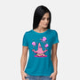 Star Meditation-Womens-Basic-Tee-nickzzarto