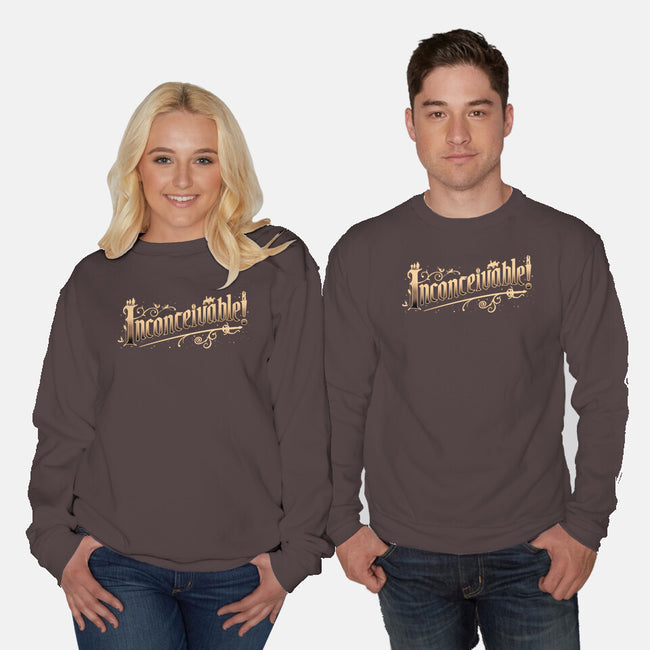 The Inconcievable Word-Unisex-Crew Neck-Sweatshirt-retrodivision