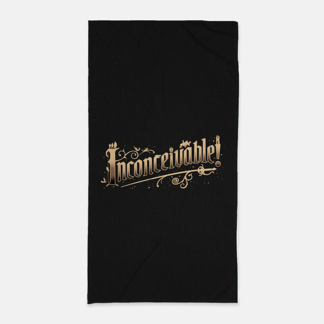 The Inconcievable Word-None-Beach-Towel-retrodivision