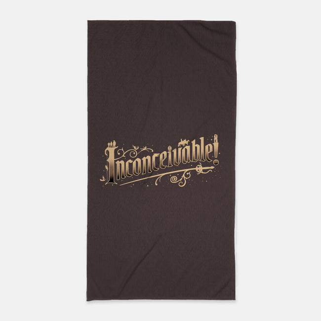 The Inconcievable Word-None-Beach-Towel-retrodivision