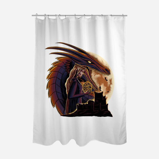 Black Queen-None-Polyester-Shower Curtain-rmatix