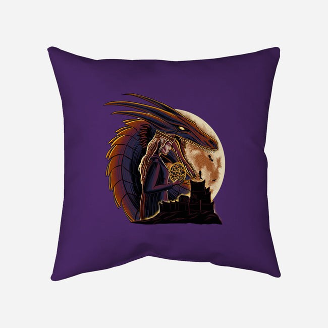 Black Queen-None-Non-Removable Cover w Insert-Throw Pillow-rmatix