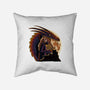 Black Queen-None-Non-Removable Cover w Insert-Throw Pillow-rmatix