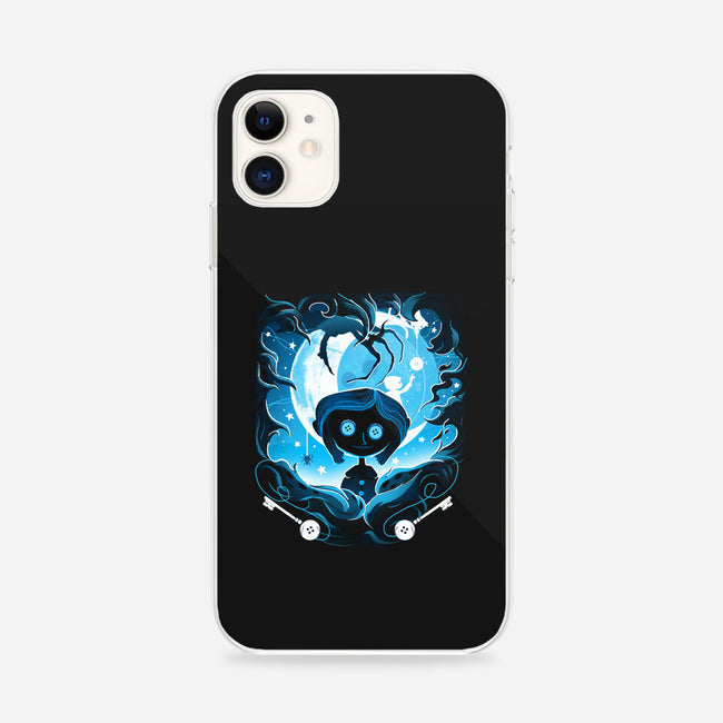 Darkness Button-iPhone-Snap-Phone Case-Vallina84