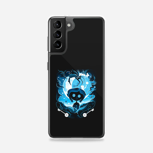 Darkness Button-Samsung-Snap-Phone Case-Vallina84