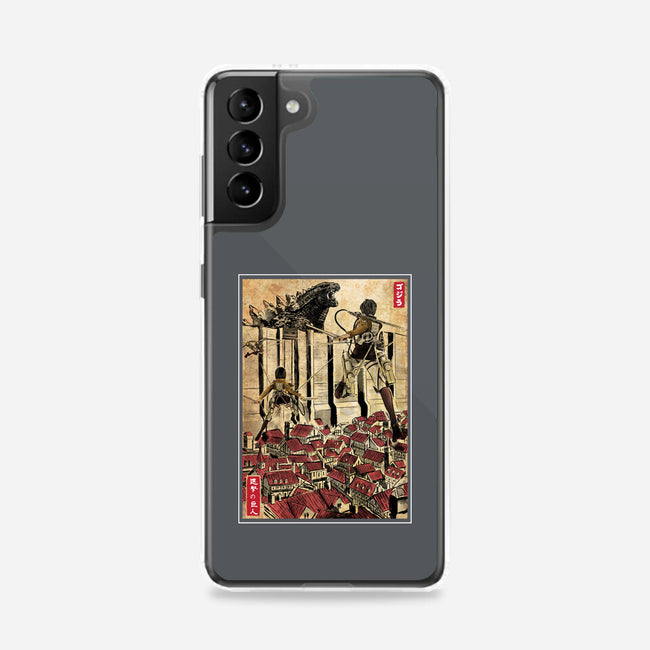 The King Of Monsters In Maria's Wall-Samsung-Snap-Phone Case-DrMonekers