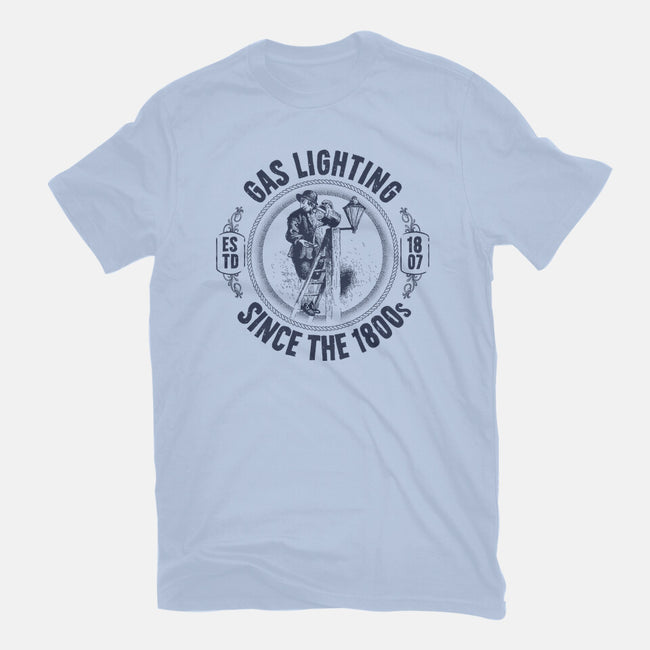 Gas Lighting-Unisex-Basic-Tee-rocketman_art