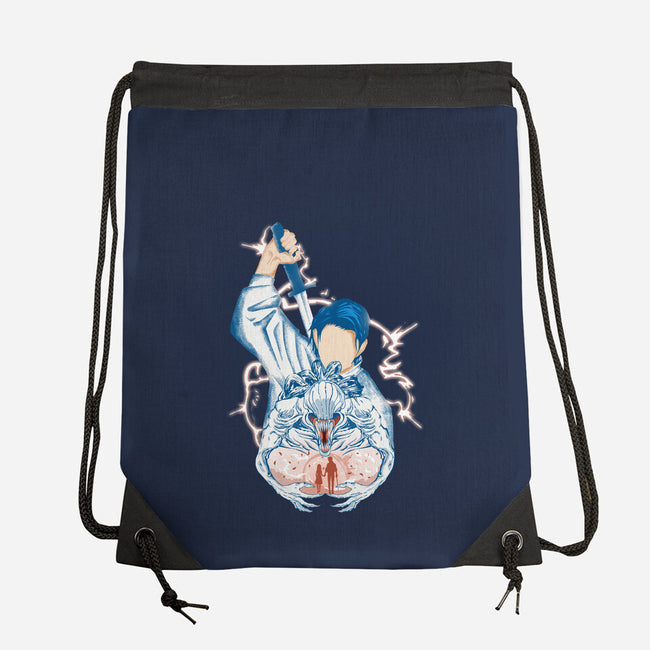 Yuta Okkotsu-None-Drawstring-Bag-Afire