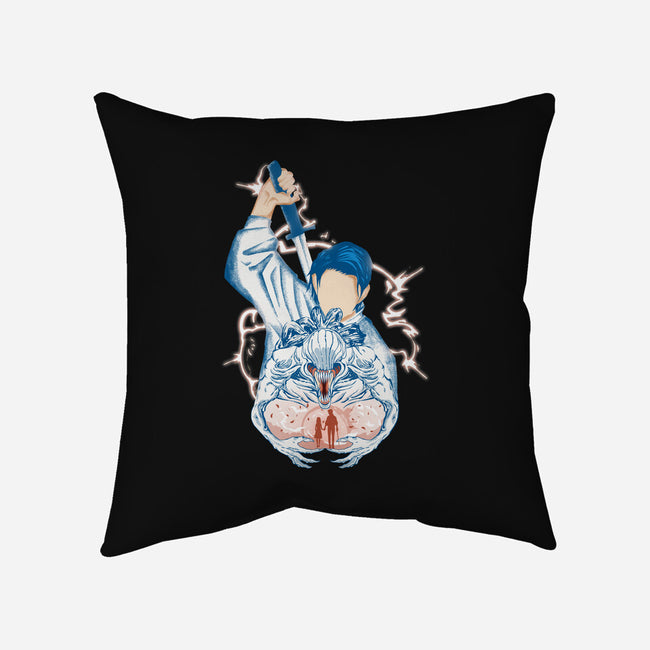 Yuta Okkotsu-None-Removable Cover-Throw Pillow-Afire