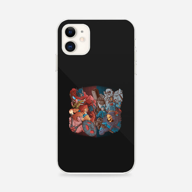 Cartoon Clash-iPhone-Snap-Phone Case-Skullpy