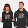 Cartoon Clash-Unisex-Pullover-Sweatshirt-Skullpy