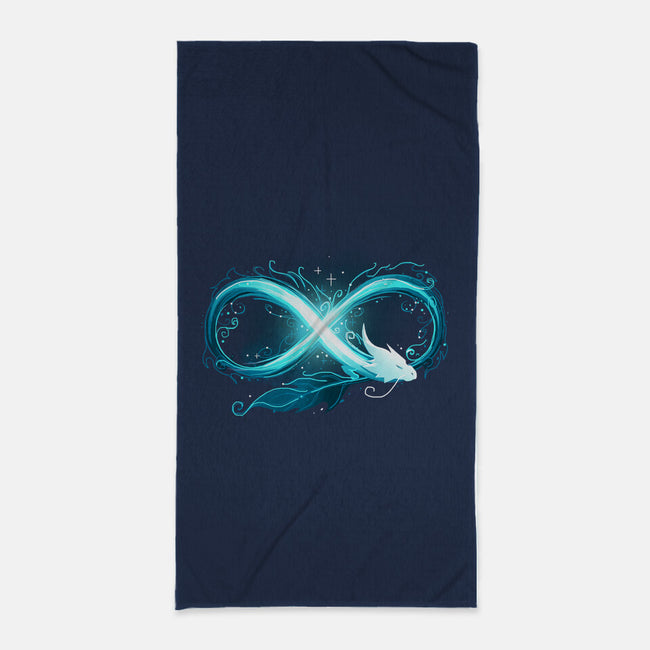 Infinity Dragon-None-Beach-Towel-Vallina84