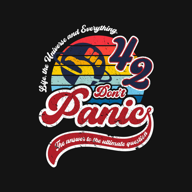 Don't Panic 42-Dog-Bandana-Pet Collar-DrMonekers