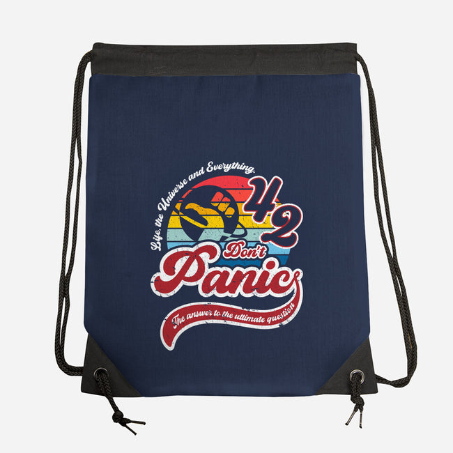 Don't Panic 42-None-Drawstring-Bag-DrMonekers