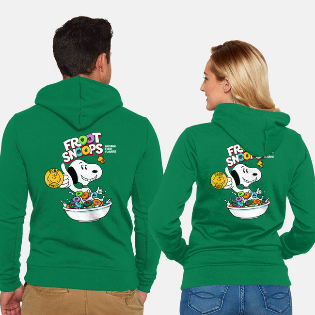 Froot Snoops-Unisex-Zip-Up-Sweatshirt-grevalra