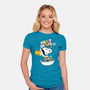 Froot Snoops-Womens-Fitted-Tee-grevalra