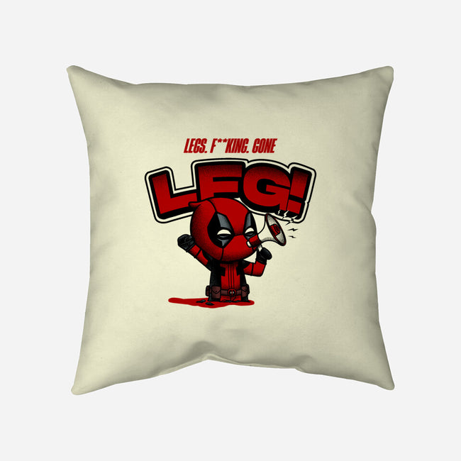 Legs EFFIN Gone-None-Non-Removable Cover w Insert-Throw Pillow-grevalra