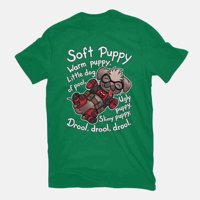 Soft Dogpool-Unisex-Basic-Tee-Cattoc_C