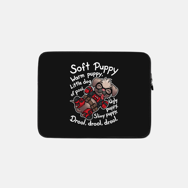 Soft Dogpool-None-Zippered-Laptop Sleeve-Cattoc_C