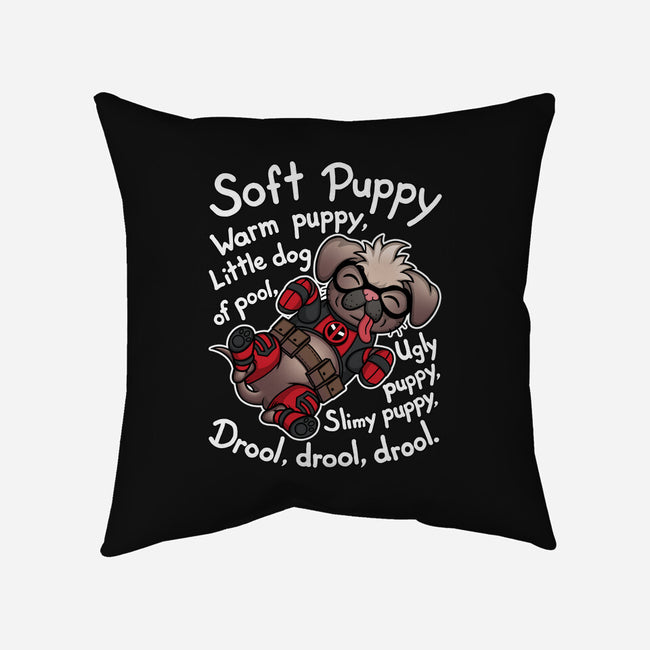 Soft Dogpool-None-Non-Removable Cover w Insert-Throw Pillow-Cattoc_C