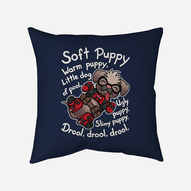 Soft Dogpool-None-Non-Removable Cover w Insert-Throw Pillow-Cattoc_C