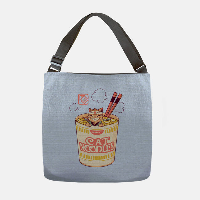 Instant Cat Noodles-None-Adjustable Tote-Bag-vp021