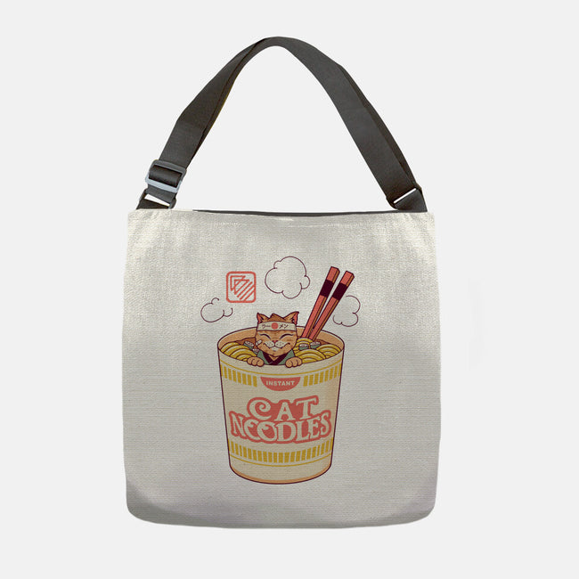 Instant Cat Noodles-None-Adjustable Tote-Bag-vp021