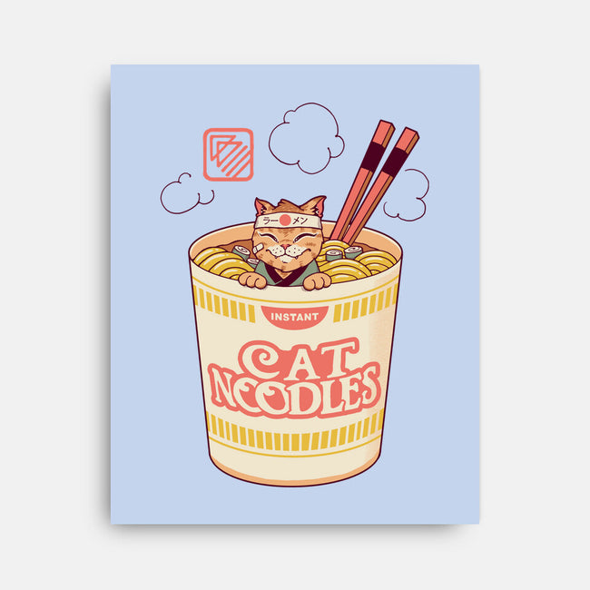 Instant Cat Noodles-None-Stretched-Canvas-vp021